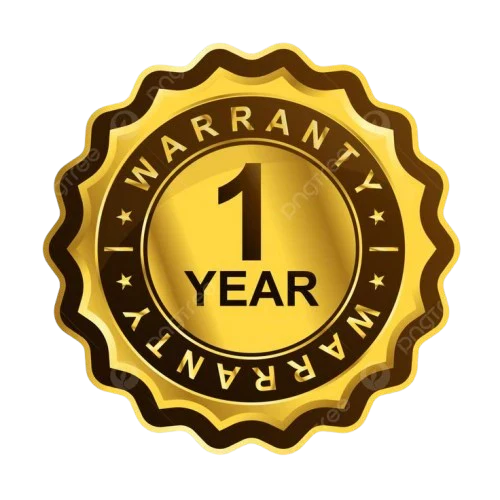 1 Year Warranty